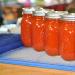 Tomatoes in tomato juice for the winter