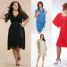 Secrets of choosing a cocktail dress for women with a curvaceous figure Show cocktail dresses for obese women