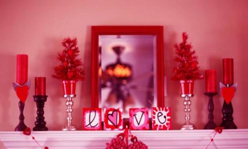 Interesting ideas: how to decorate a house for Valentine's Day Interior decoration for February 14